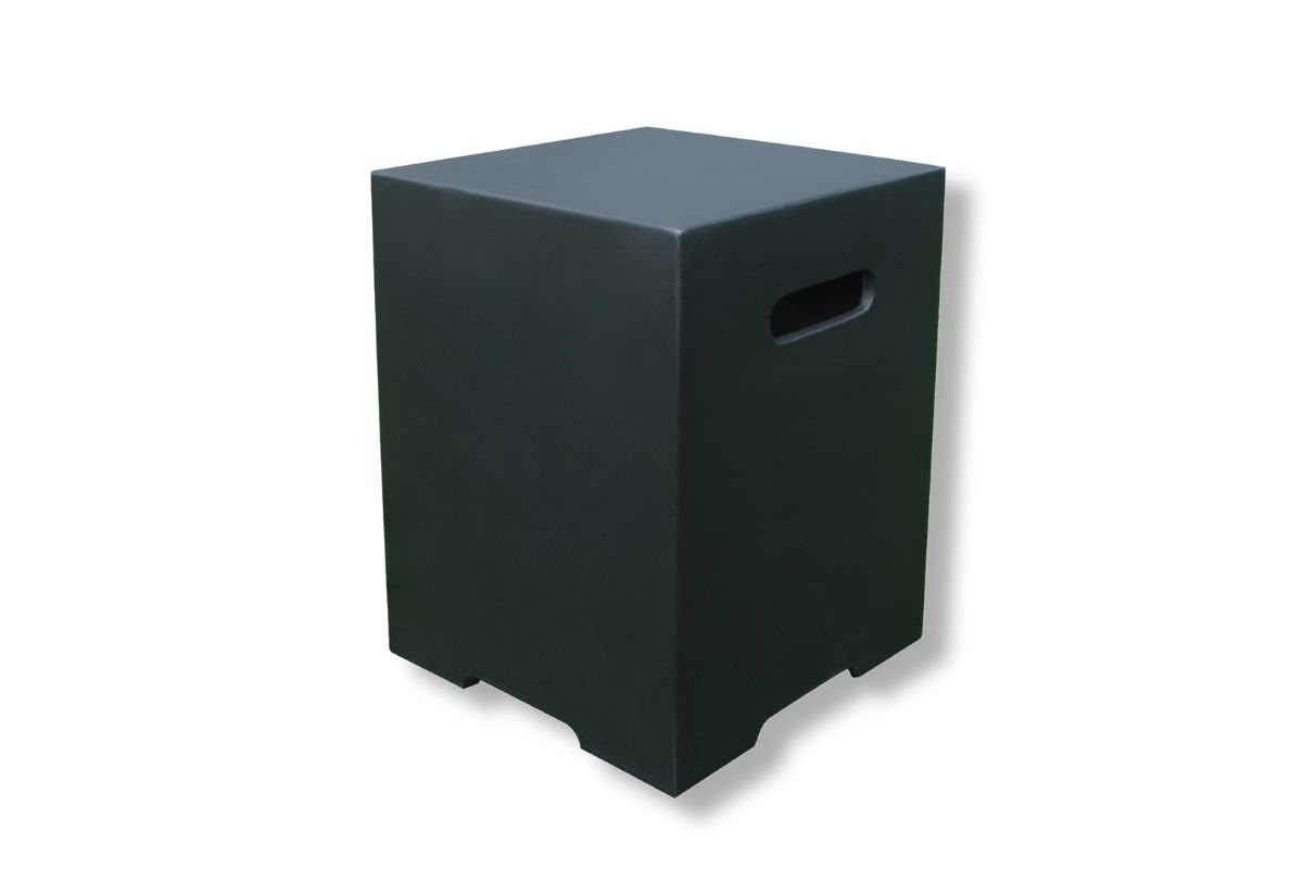 Schwarze Flaschenabdeckung — bis 7,5 kg