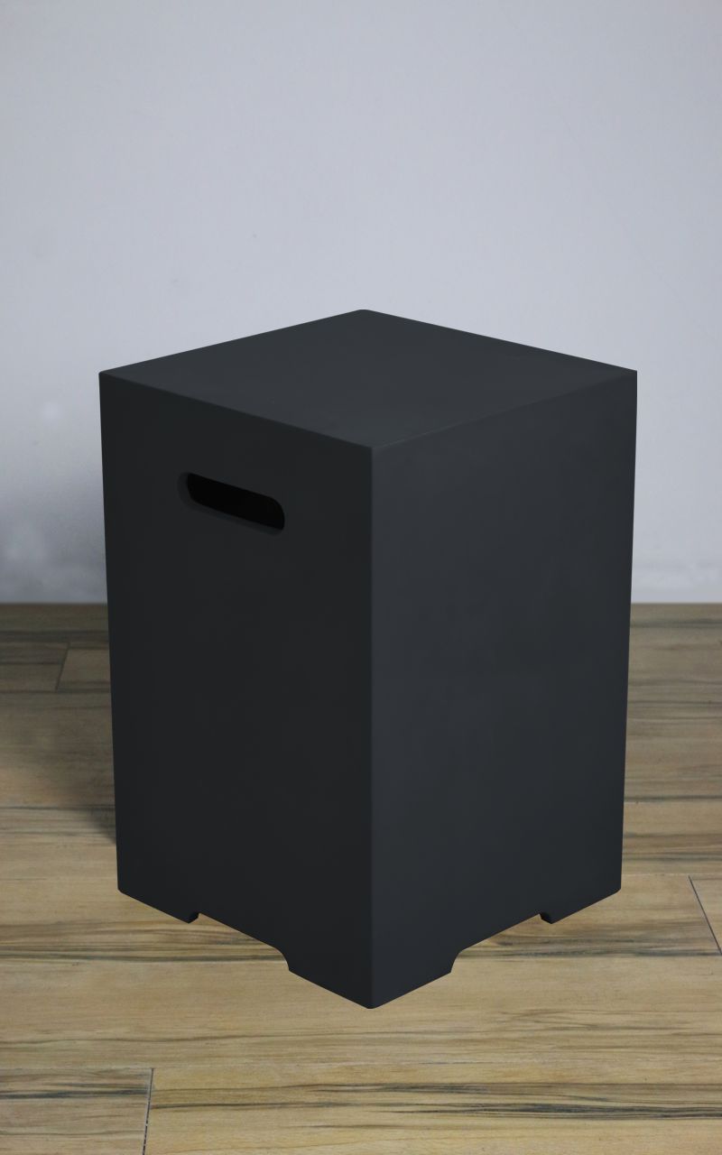 Eckige Flaschenabdeckung XL/BK