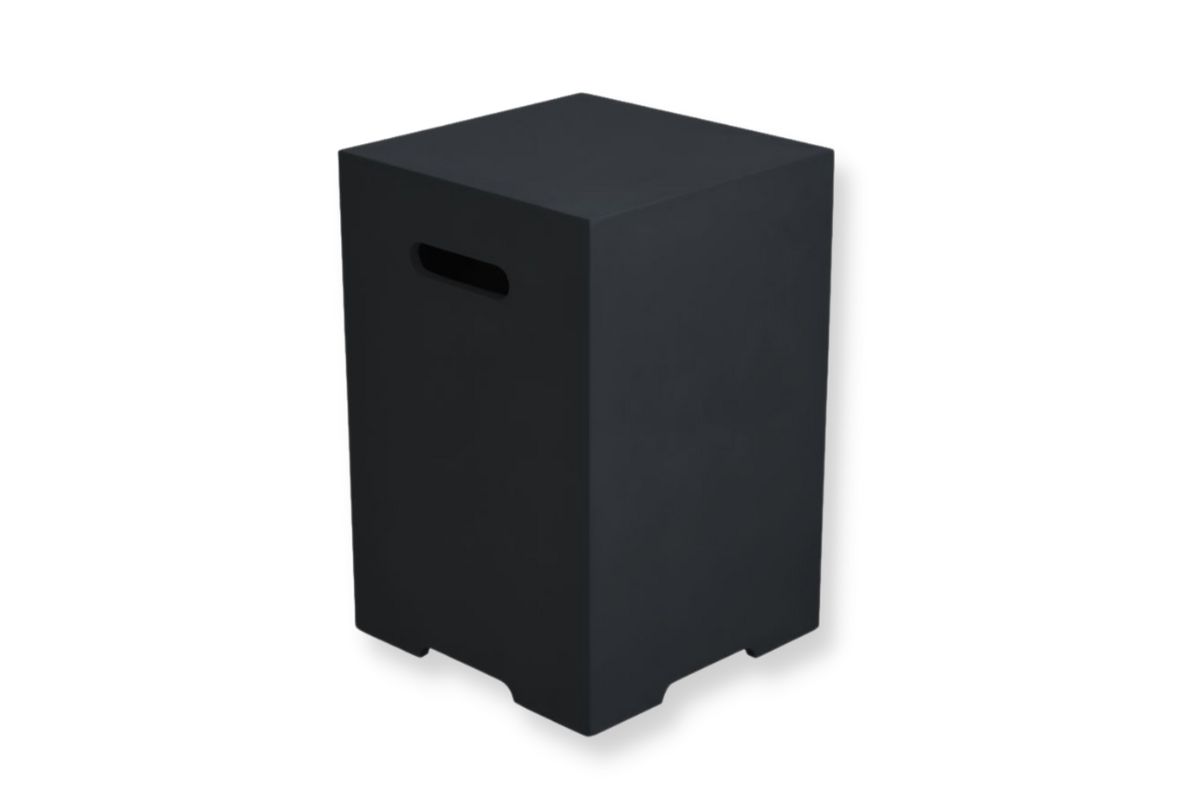 Schwarze Flaschenabdeckung XL — bis 11 kg