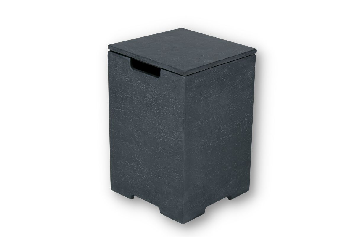 Dunkelgraue Flaschenabdeckung — bis 11 kg