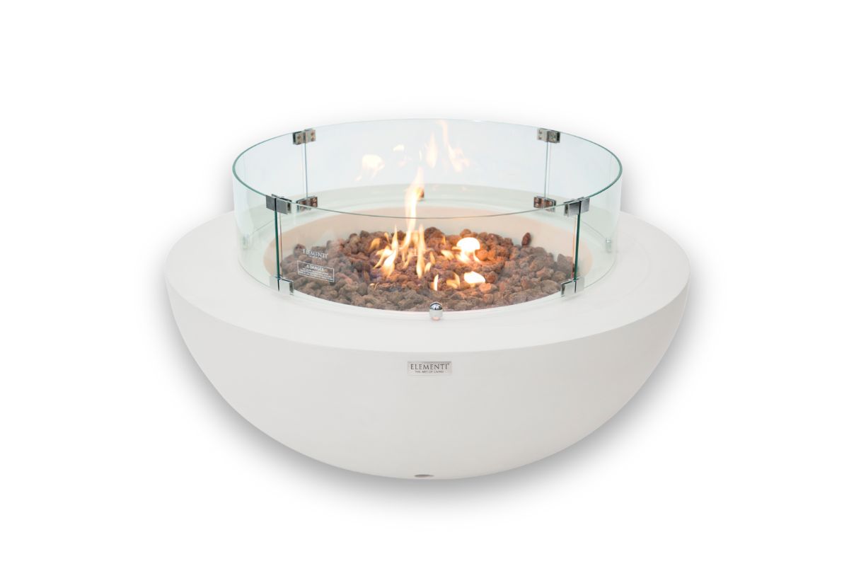 LUNAR BOWL Cream White mit Glasschutz